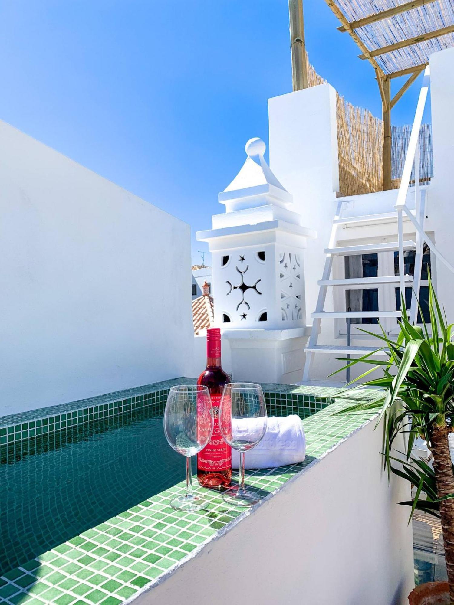 Ferienwohnung Casa Castelo, Unique Flat W Pool In Taviras Historical Centre Exterior foto